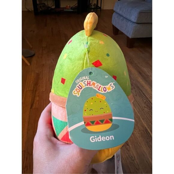 Squishmallows Gideon the Guacamole 7.5” plush - Picture 5 of 6